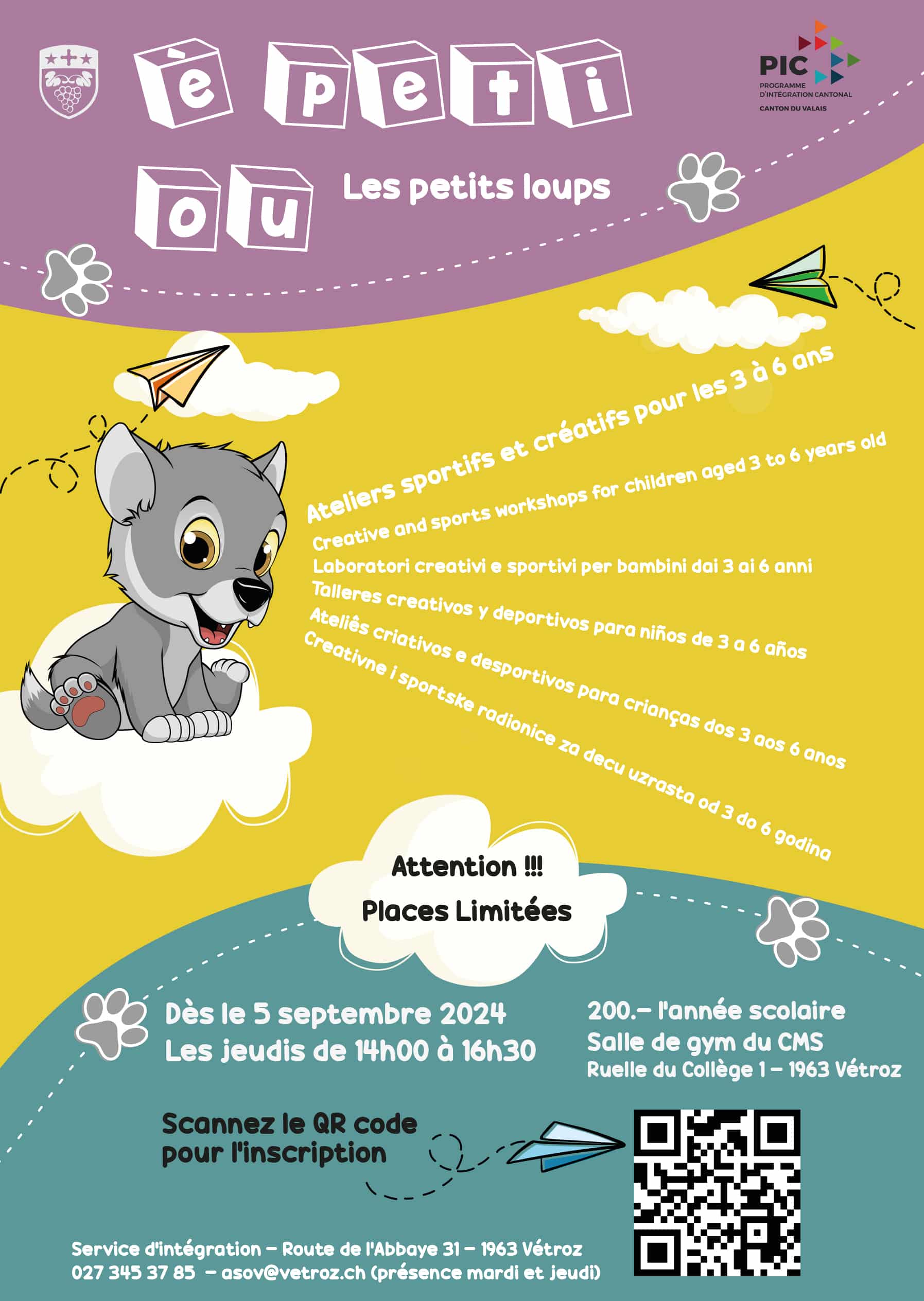 Flyer petits loups