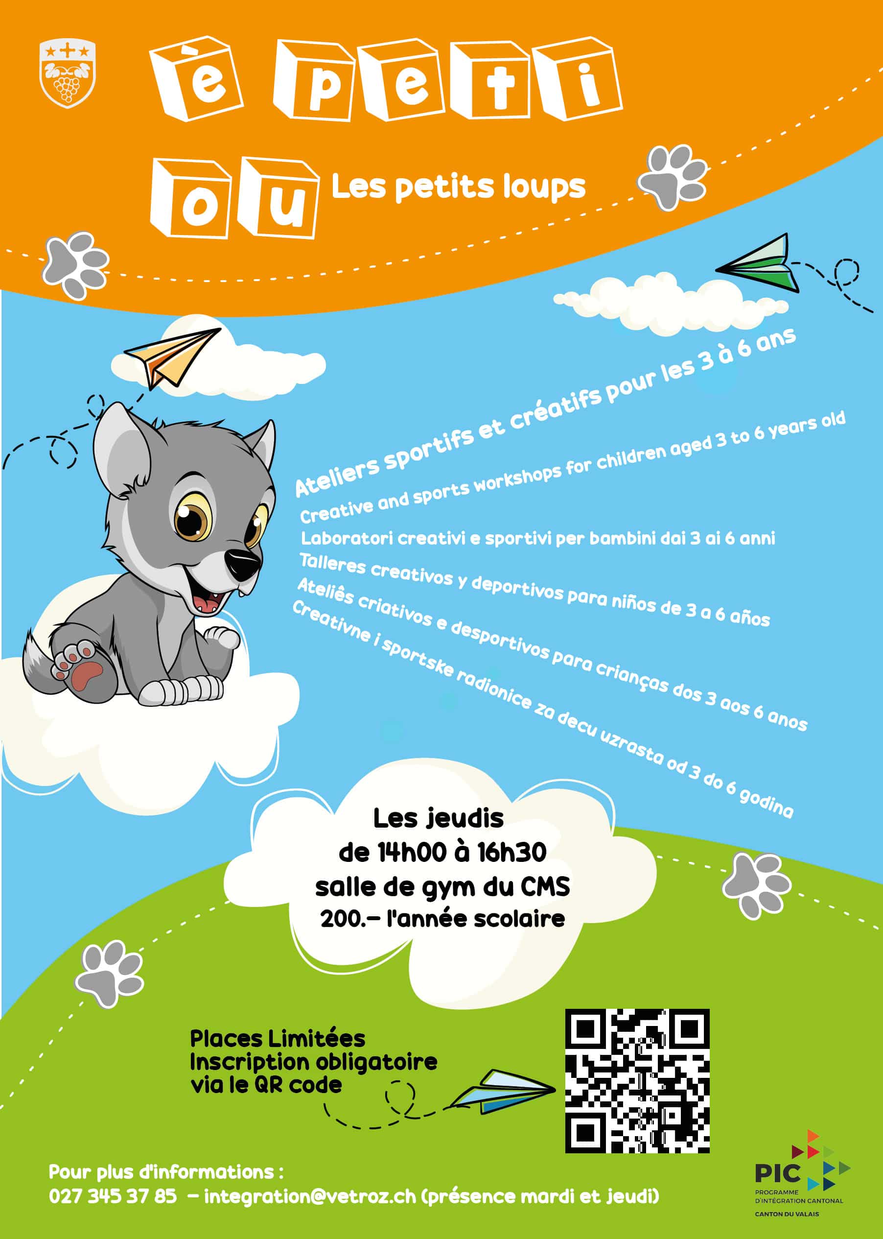 Flyer petits loups