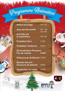 Programme marché de Noël 