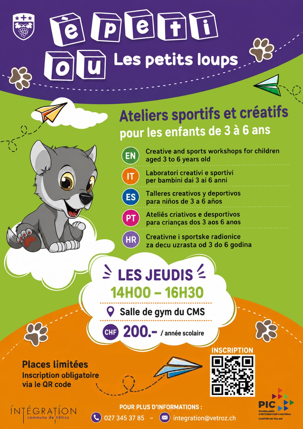 Flyer petits loups