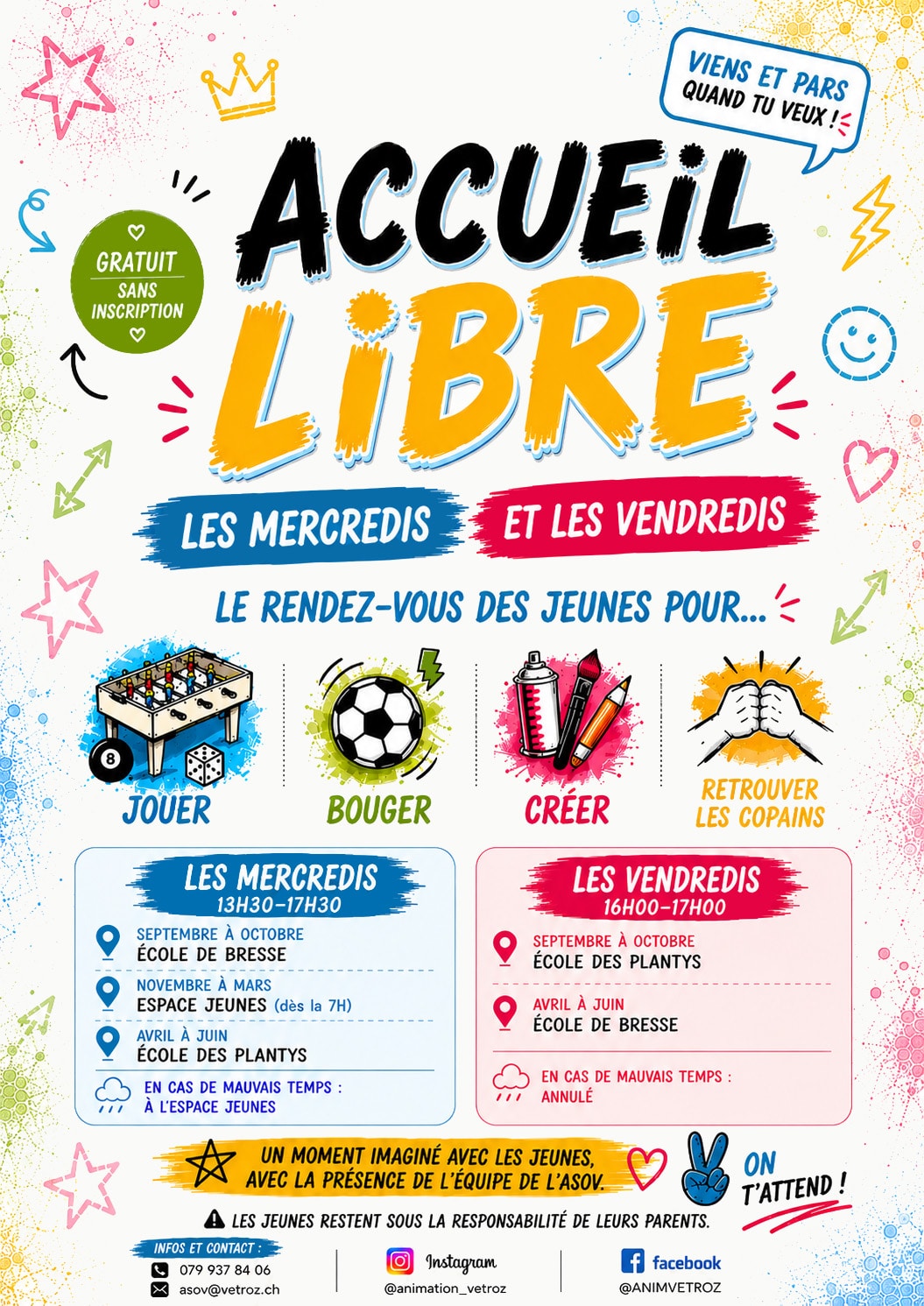 Flyer Accueil libre